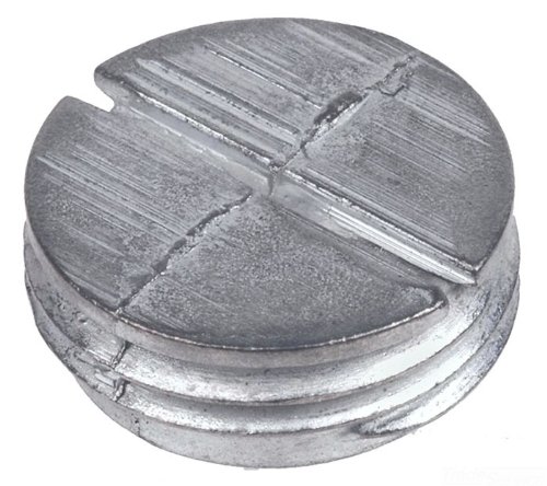 Red Dot PLG-2-RD Outlet Box Closure Plug, 3/4-Inch, Silver, 100